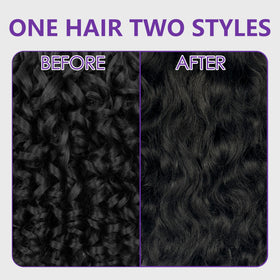 SOKU natural baby hair edges help a realistic frame