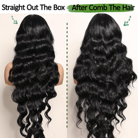 SOKU pre-plucked hairline for easy parting and realistic appearance.
