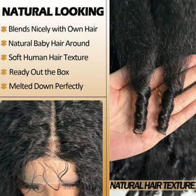 SOKU 150% density wig for fuller, natural-looking volume.