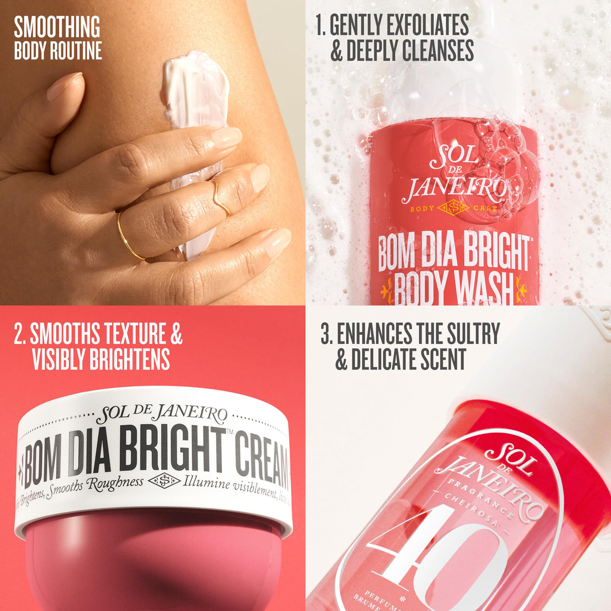 Sol de Janeiro Bom Dia Bright 1L refill pack ready for reuse.