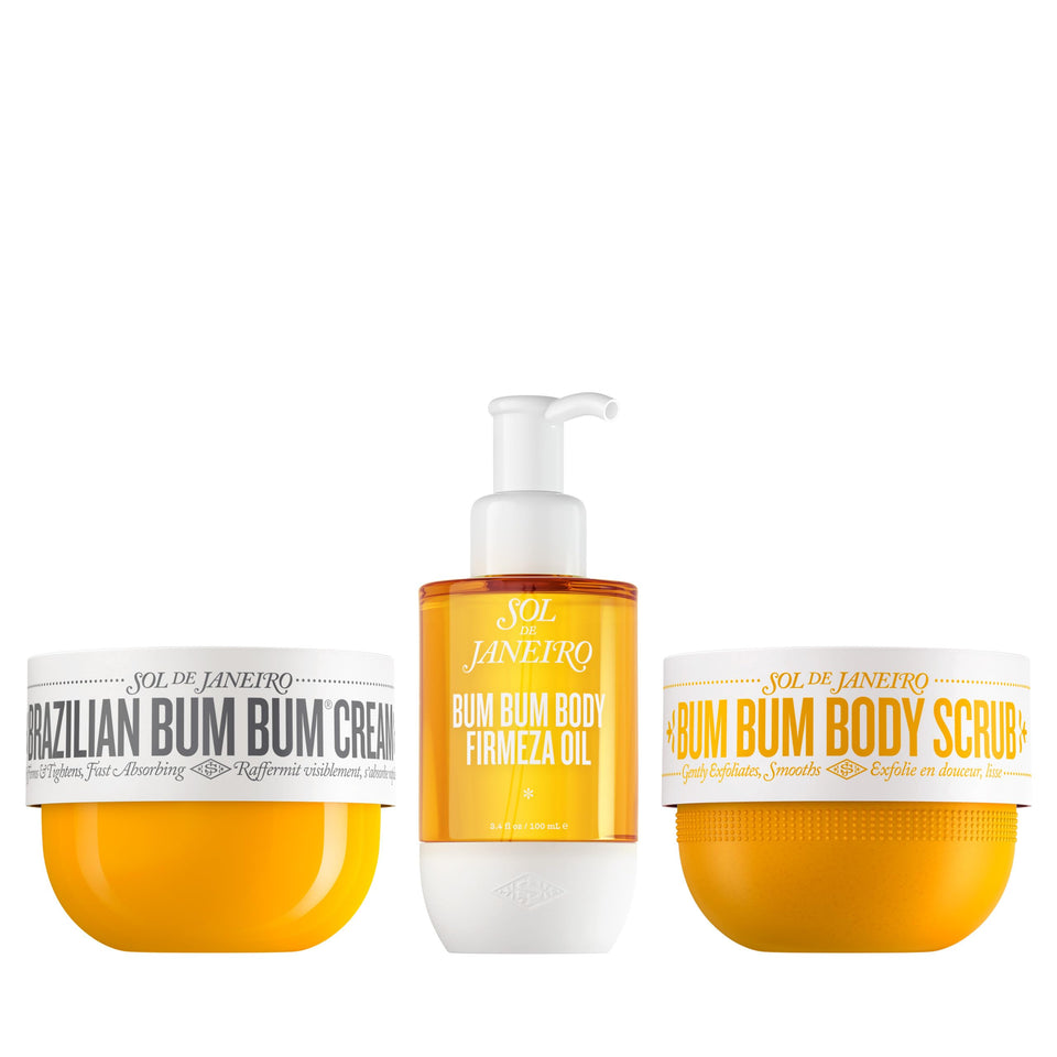Sol de Janeiro Bum Bum Cream jar close-up for silky, smooth skin.