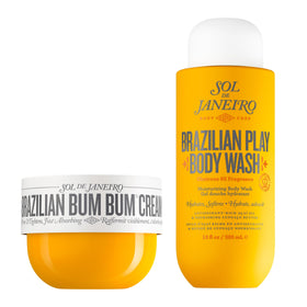 Sol de Janeiro Bum Bum Cream jar for rich hydration and smoothing.