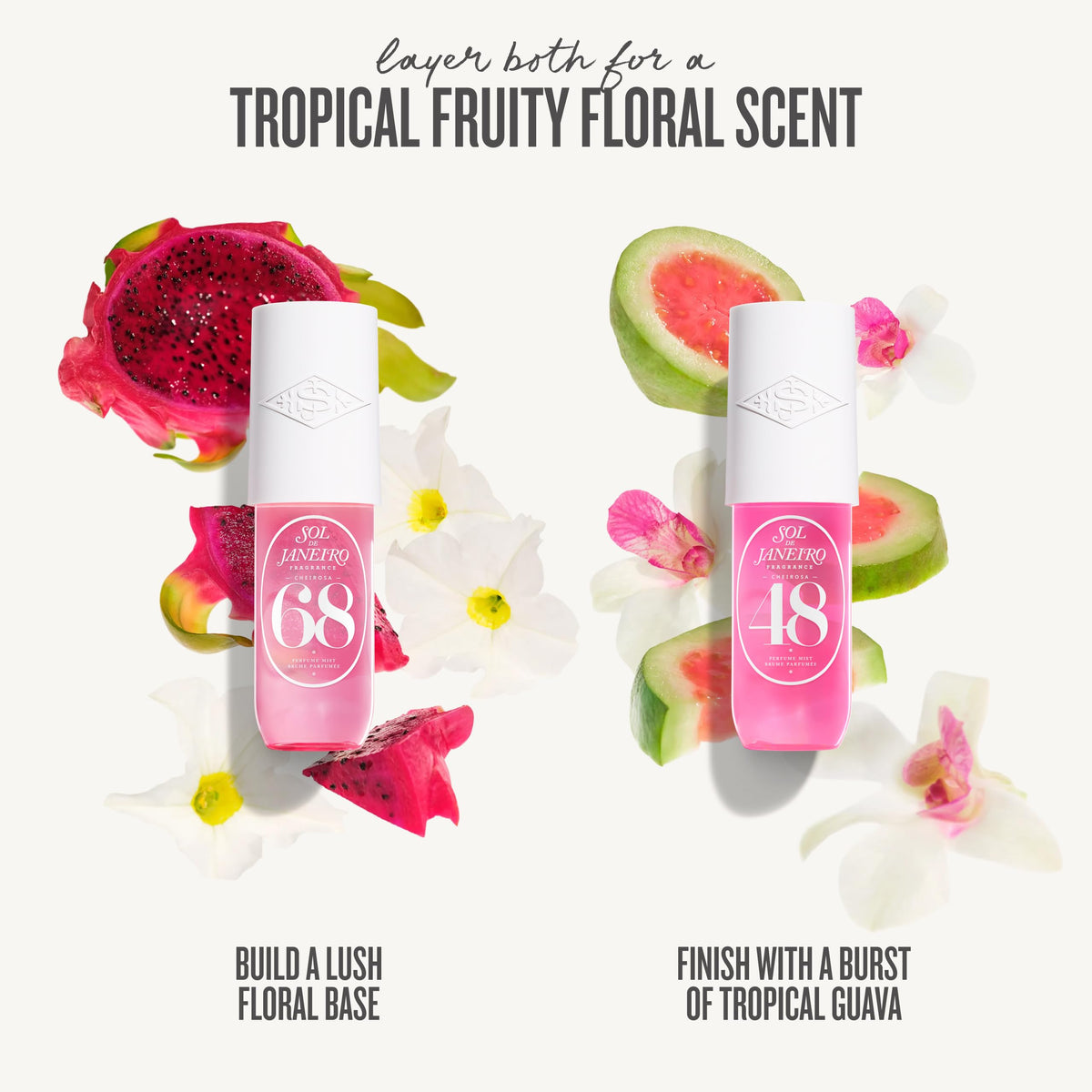 Sol de Janeiro Cheirosa 48 travel mist for on-the-go spritzes.