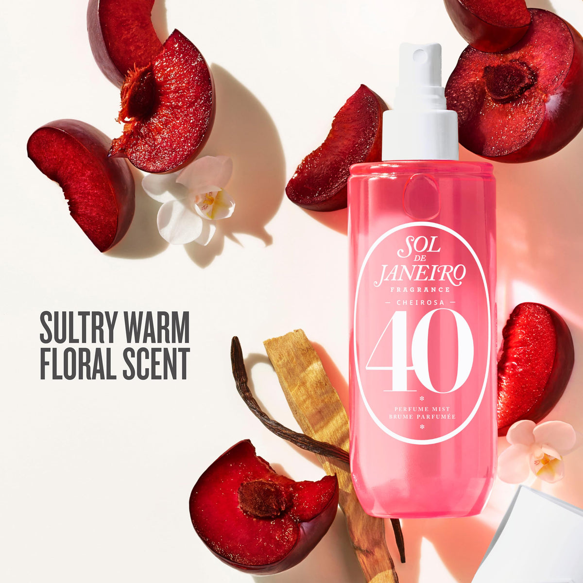 Cheirosa 62 closeup bottle: pistachio cream aroma ideal for daily spritz.
