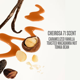 Sol de Janeiro Cheirosa 59 dry notes sandalwood and vetiver for depth.