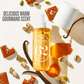 Sol de Janeiro Cheirosa 71 dry notes tonka bean and coconut blossom.