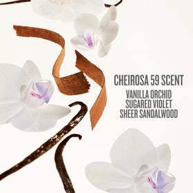 Sol de Janeiro Cheirosa 71 top notes caramelized vanilla and sea salt.