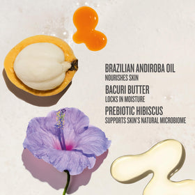 Sol de Janeiro Delícia Drench oil-to-foam texture in action.