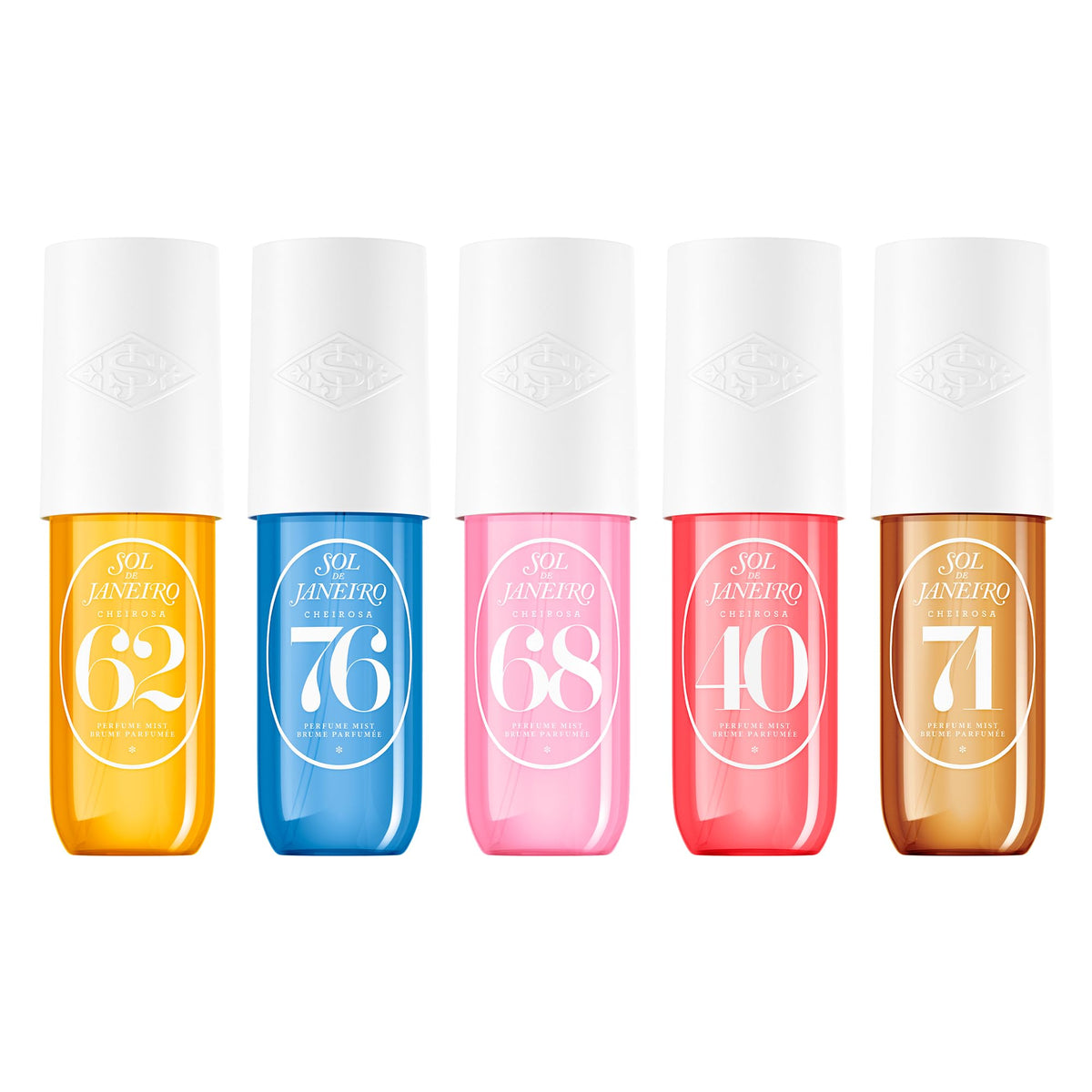 Sol de Janeiro Cheirosa 62 bottle: creamy pistachio and salted caramel scent for daily wear.
