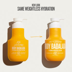 Close-up of Sol de Janeiro Vanilla Lotion texture highlighting quick absorption
