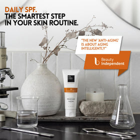 SOL LABS sunscreen ingredients niacinamide close-up
