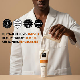 SOL LABS sunscreen texture close-up reveals lightweight invisible finish