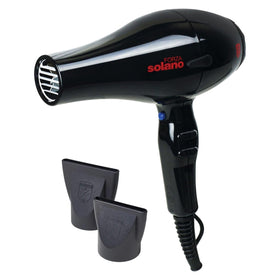 Solano Forza multiple heat settings dial supports tailored styling options
