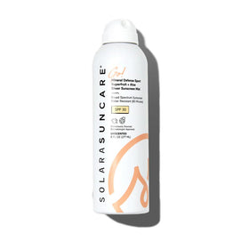 Solara Suncare Go! mineral defense sport bottle pour shows even coverage for active days
