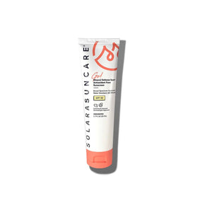 Solara Go! Sport bottle closeup for mineral sunscreen during outdoor activities.