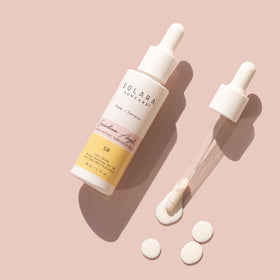 Solara Guardian Angel Sunscreen Milk usage scene emphasizes daily sun defense