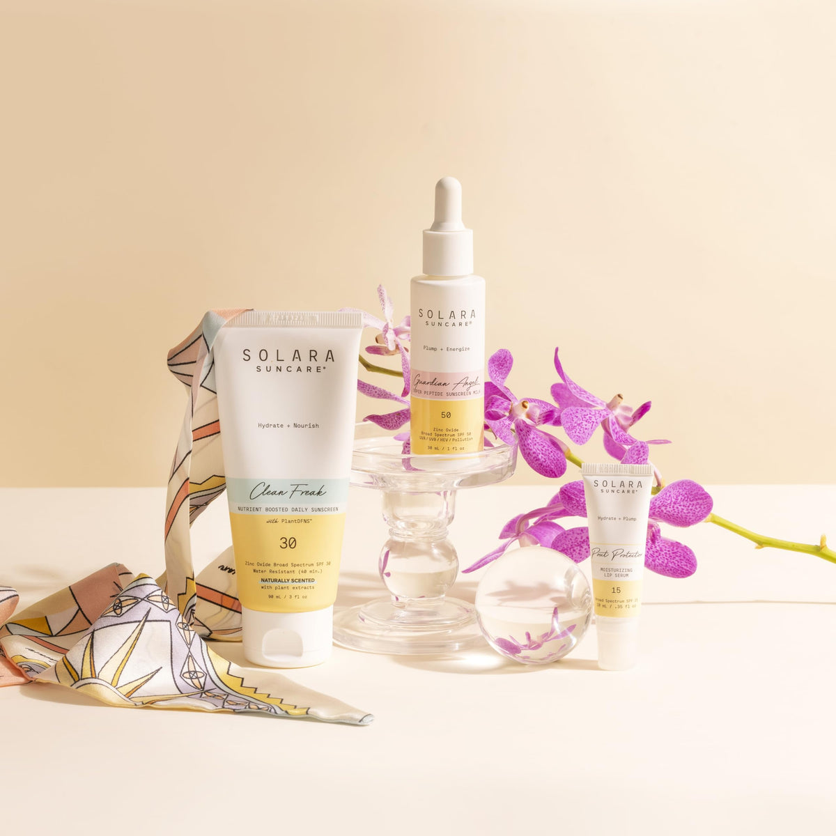 Solara Suncare reef-friendly formulation supports ocean-safe use.