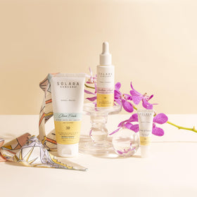 Solara Suncare reef-friendly formulation supports ocean-safe use.