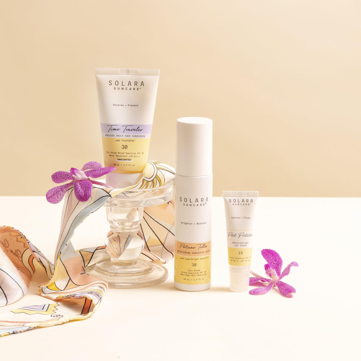 Solara Suncare vegan cruelty-free reef-friendly badge on packaging