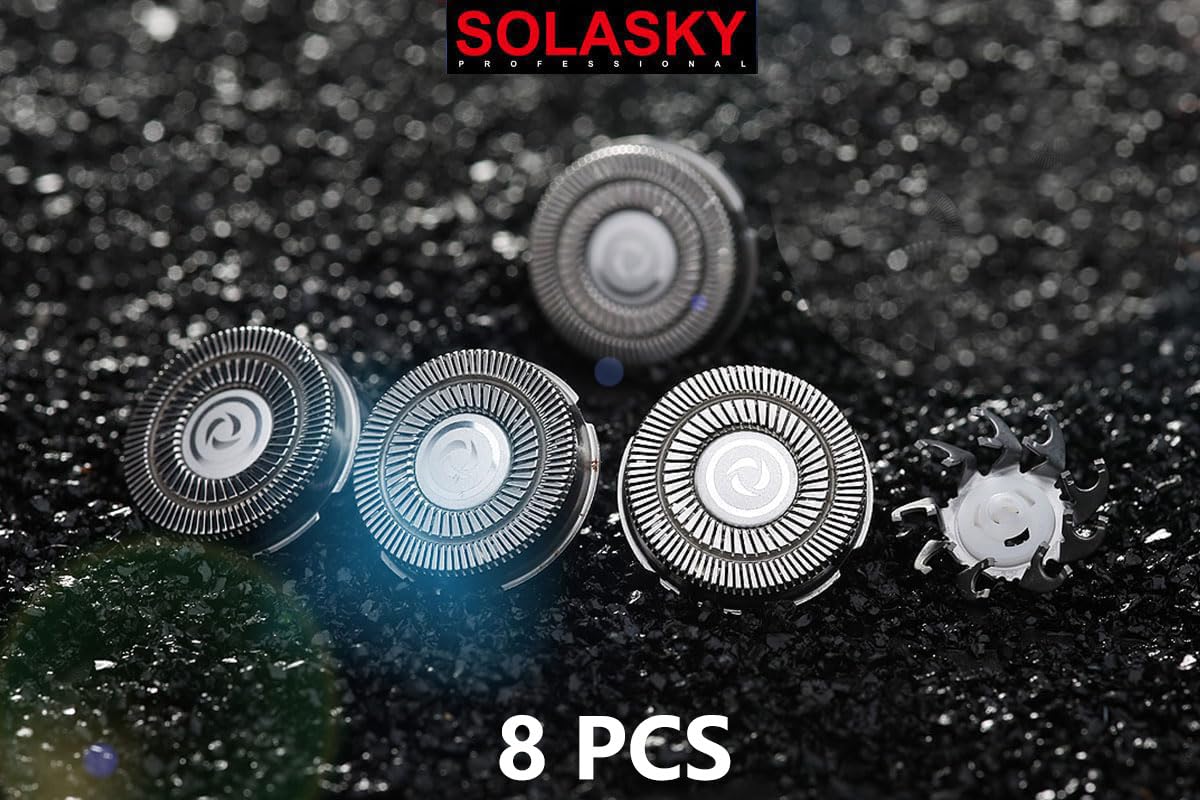 SOLASKY easy blade replacement for Pro shaver with no tools.