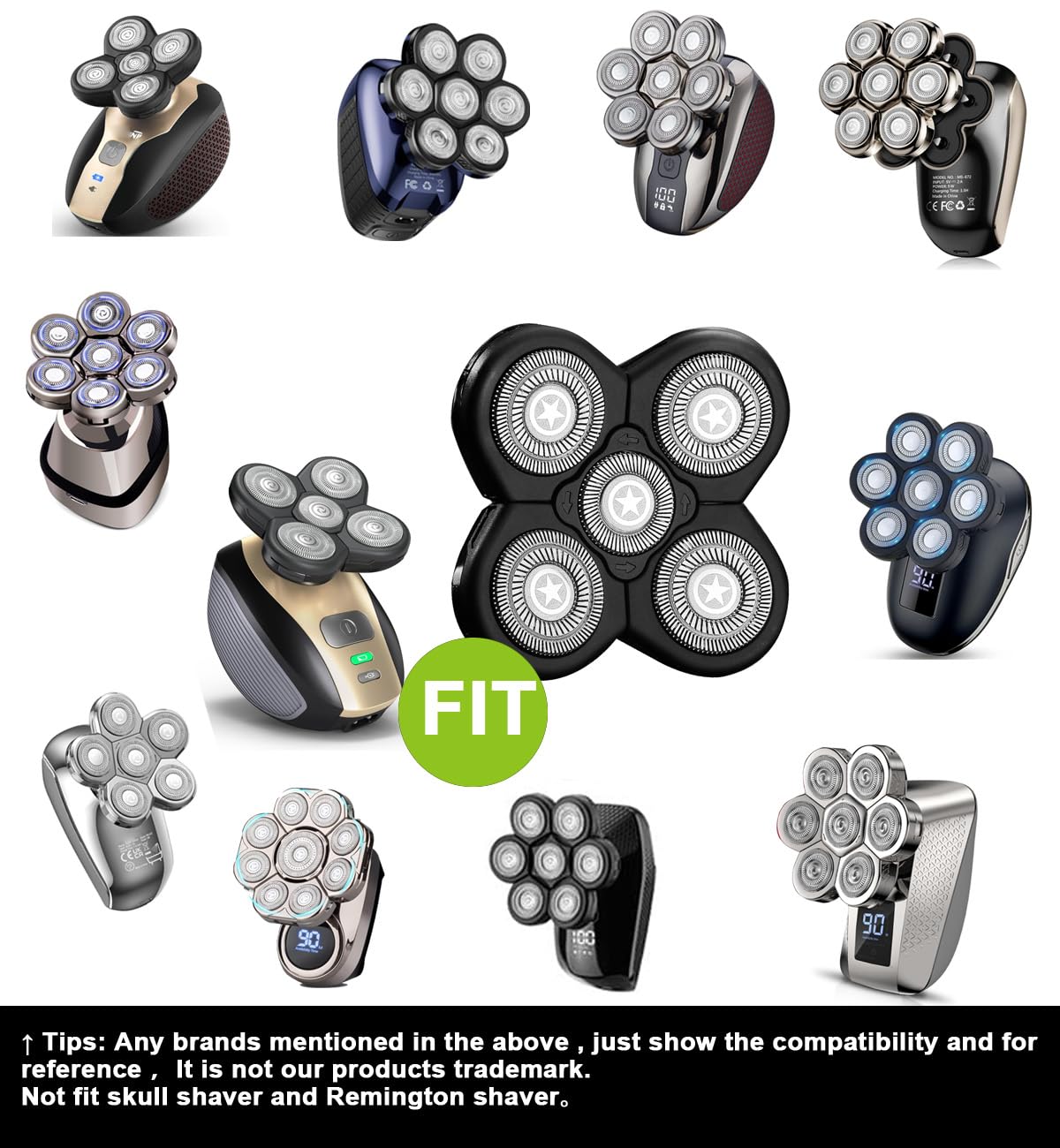 SOLASKY universal head shaver parts premium quality universal fit for many models