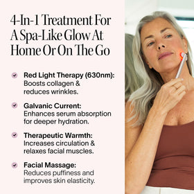 Solawave activating serum bottle paired with wand for smoother absorption.