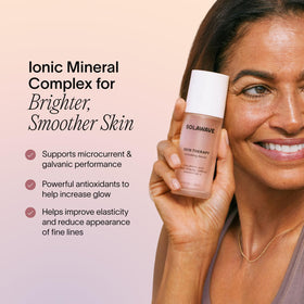 Solawave bottle glide demonstrates smooth application during sessions