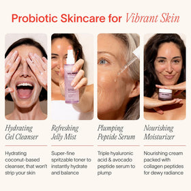Solawave Probiotic Cloud Cream barrier and microbiome—prebiotic complex supports resilience.