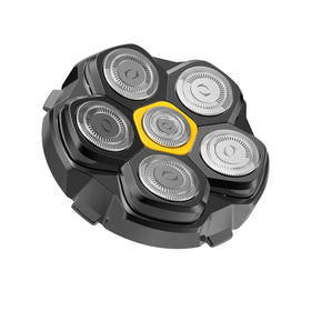 Solimpia magnetic shaving head replacement close-up for easy attachment and consistent performance