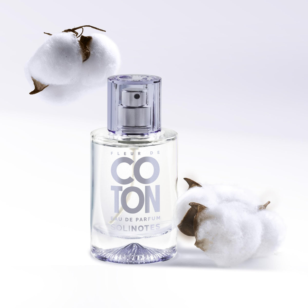 Solinotes Cotton Flower outer box emphasizes premium packaging and a sustainable choice.