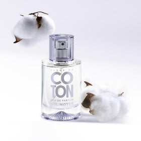 Solinotes Cotton Flower outer box emphasizes premium packaging and a sustainable choice.
