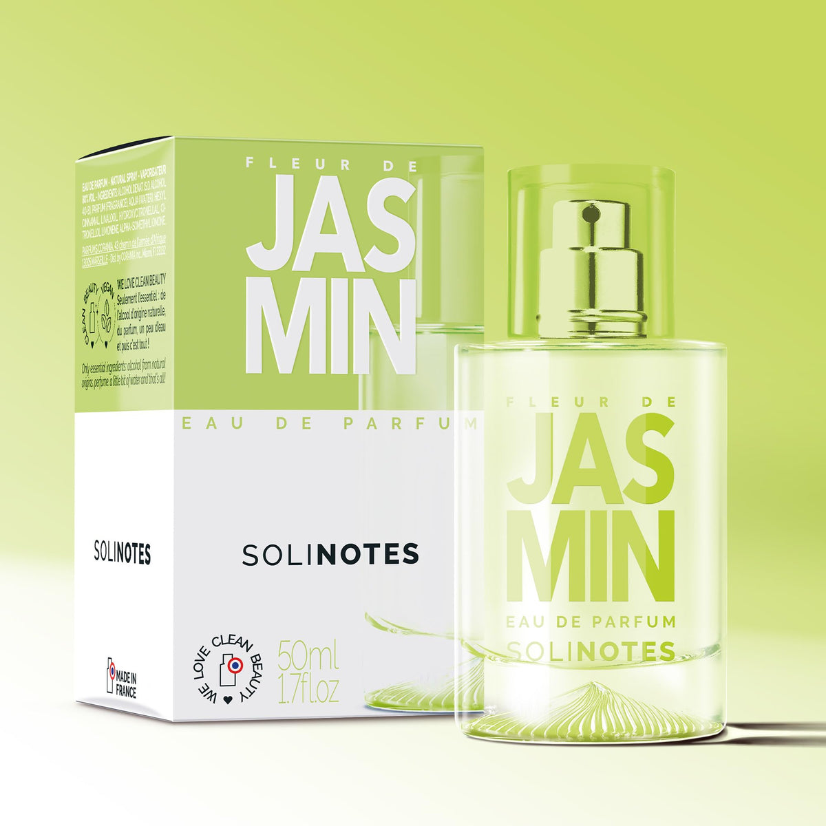 Solinotes Jasmine Cap: premium, secure closure for on-the-go fragrance.