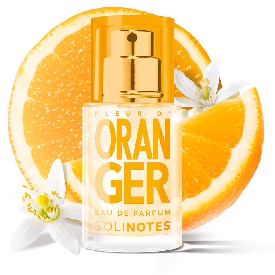 Solinotes Orange Blossom bottle for a calming daily ritual