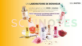 Solinotes Orange Blossom box opened for gift presentation
