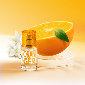 Solinotes Orange Blossom vegan, cruelty-free label indicates clean composition