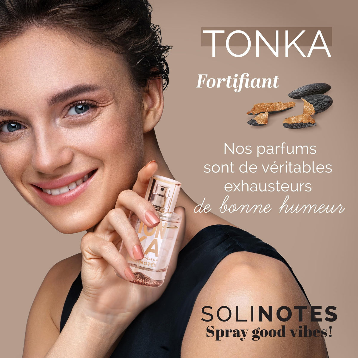 Solinotes Tonka unisex fragrance for women and men.