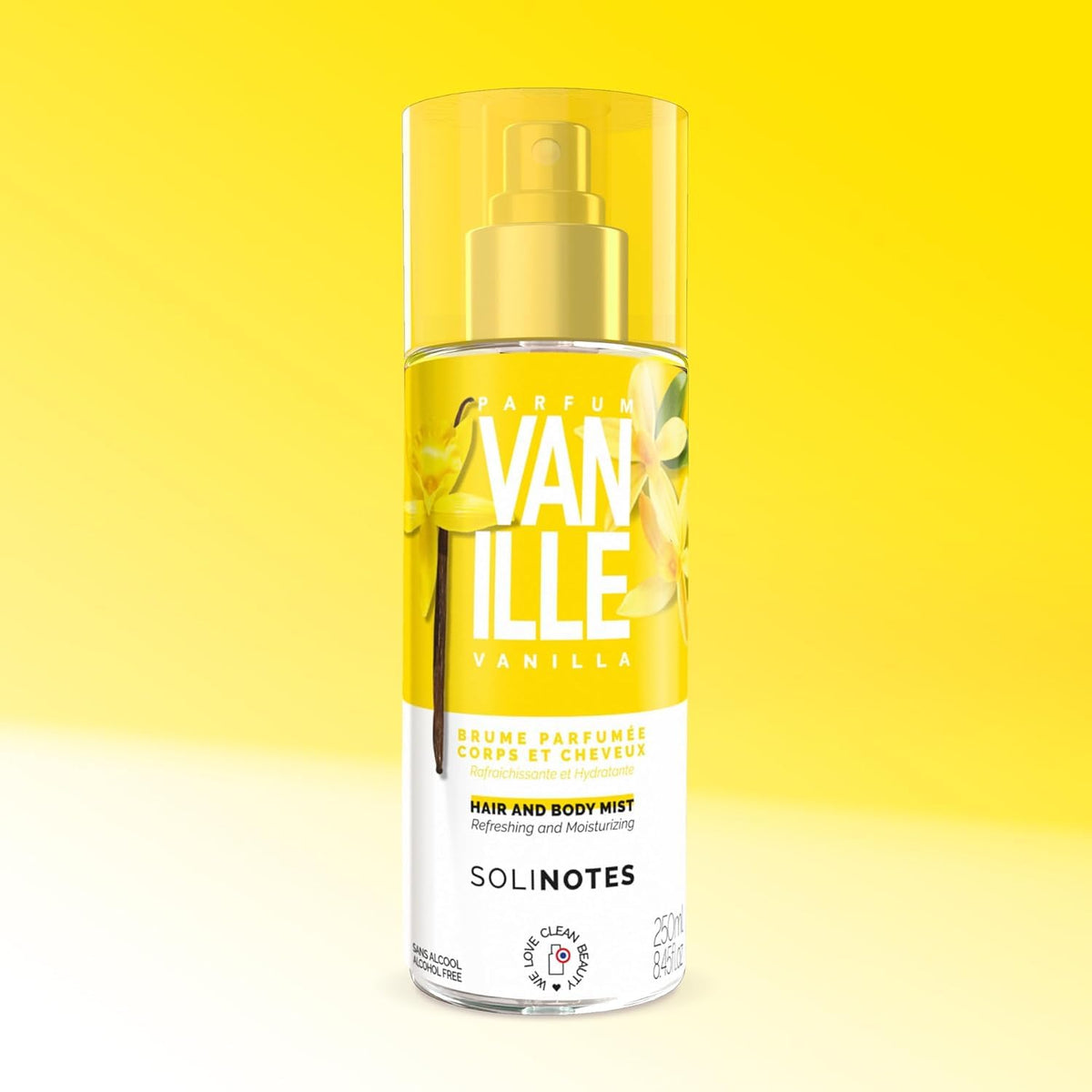 Solinotes Vanilla Scented Mist gift-ready presentation for gifting
