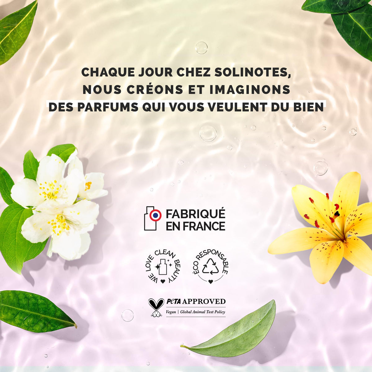 Solinotes White Tea eco-friendly packaging supports sustainable fragrance choices
