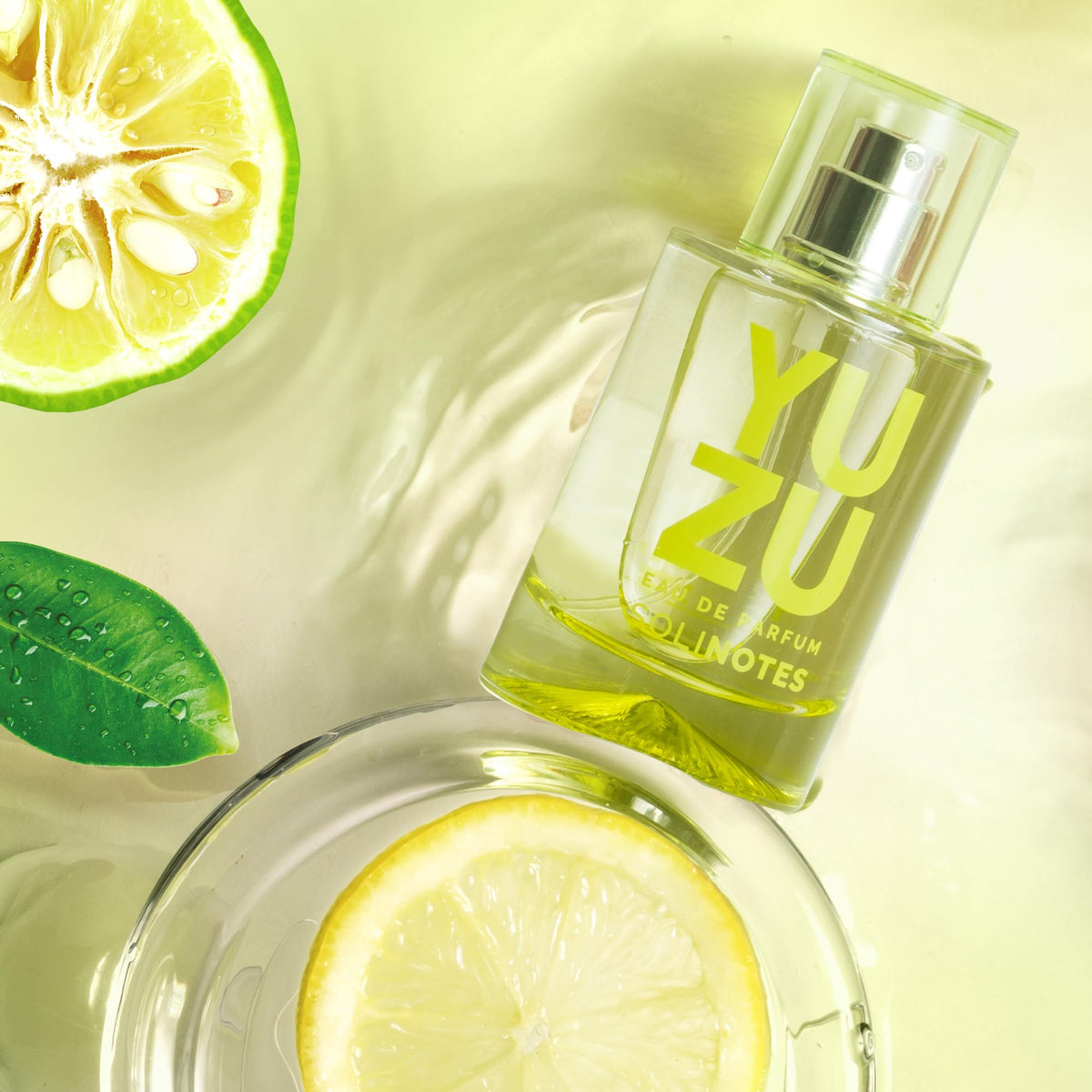 Solinotes Yuzu earthy undertones with patchouli and oakmoss depth