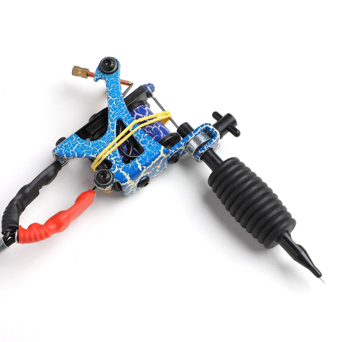 Solong Tattoo kit-in-use image demonstrates beginner-friendly setup and use