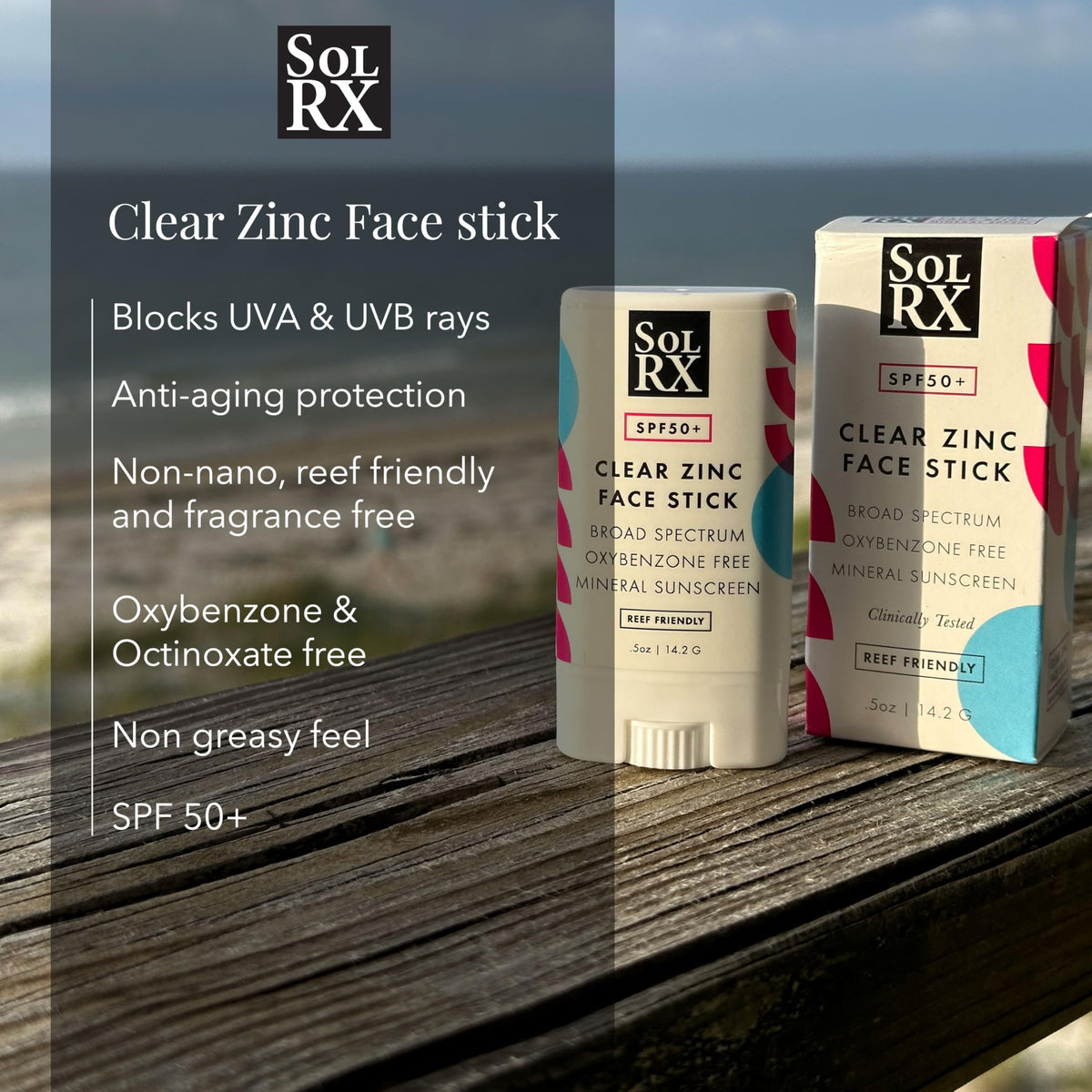 SolRX sunscreen stick performing during workouts and water activities