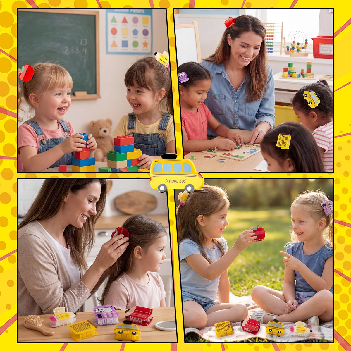 Solsew striped pencil clip showcases colorful detail and secure hold.