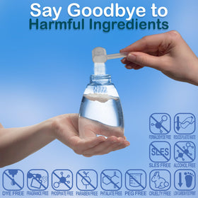 SoluSoap quick-dissolve powder demonstrates instant-ready foam with minimal prep.