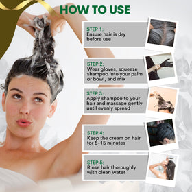 Solutrel natural extracts ingredients highlight plant-based color care.