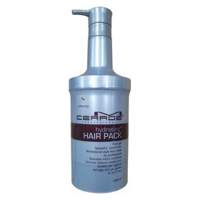 Somang M Cerade hair pack bottle front for luxurious hydration and easy handling.