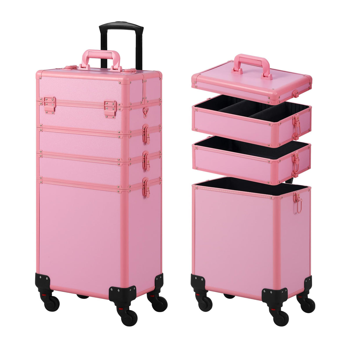 Somduy adjustable telescopic handle supports comfortable transport
