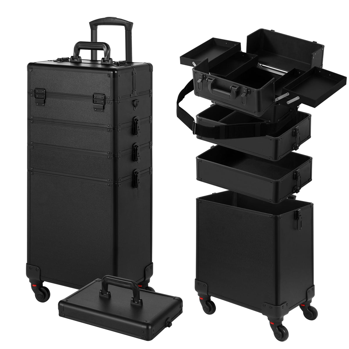 Somduy rolling makeup case ideal for salons and on-site gigs