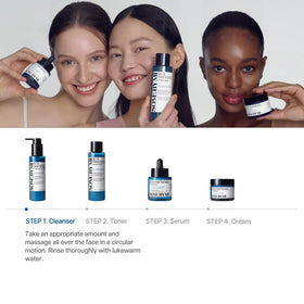 Packaging of SOME BY MI Beta-Panthenol Repair Gel Cleanser on a shelf