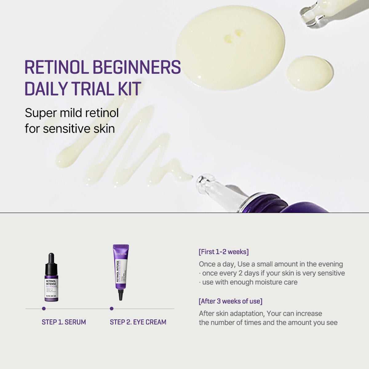 SOME BY MI key ingredients Retinol Niacinamide support skin texture