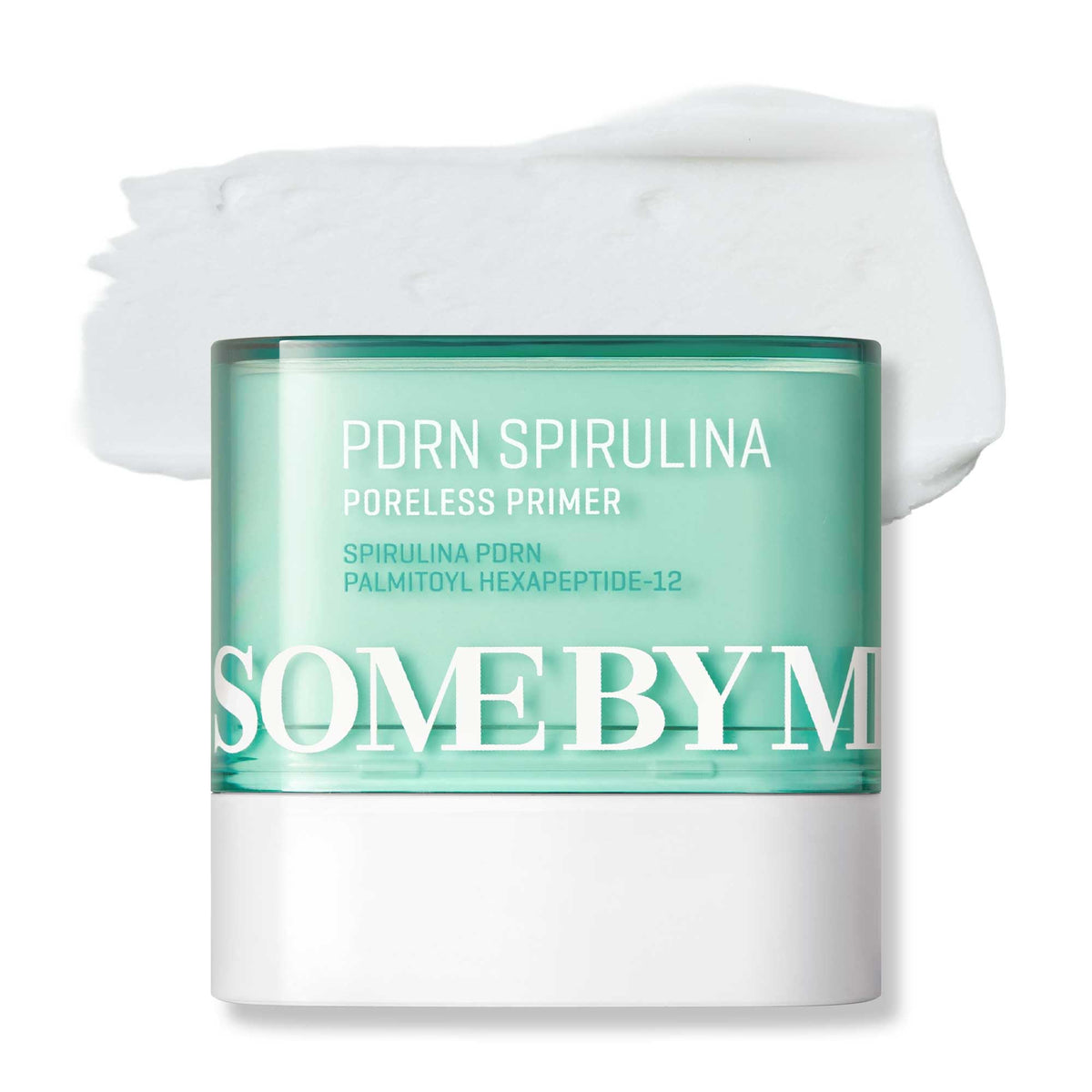 SOME BY MI PDRN Spirulina primer stick closeup shows pore-blurring texture.